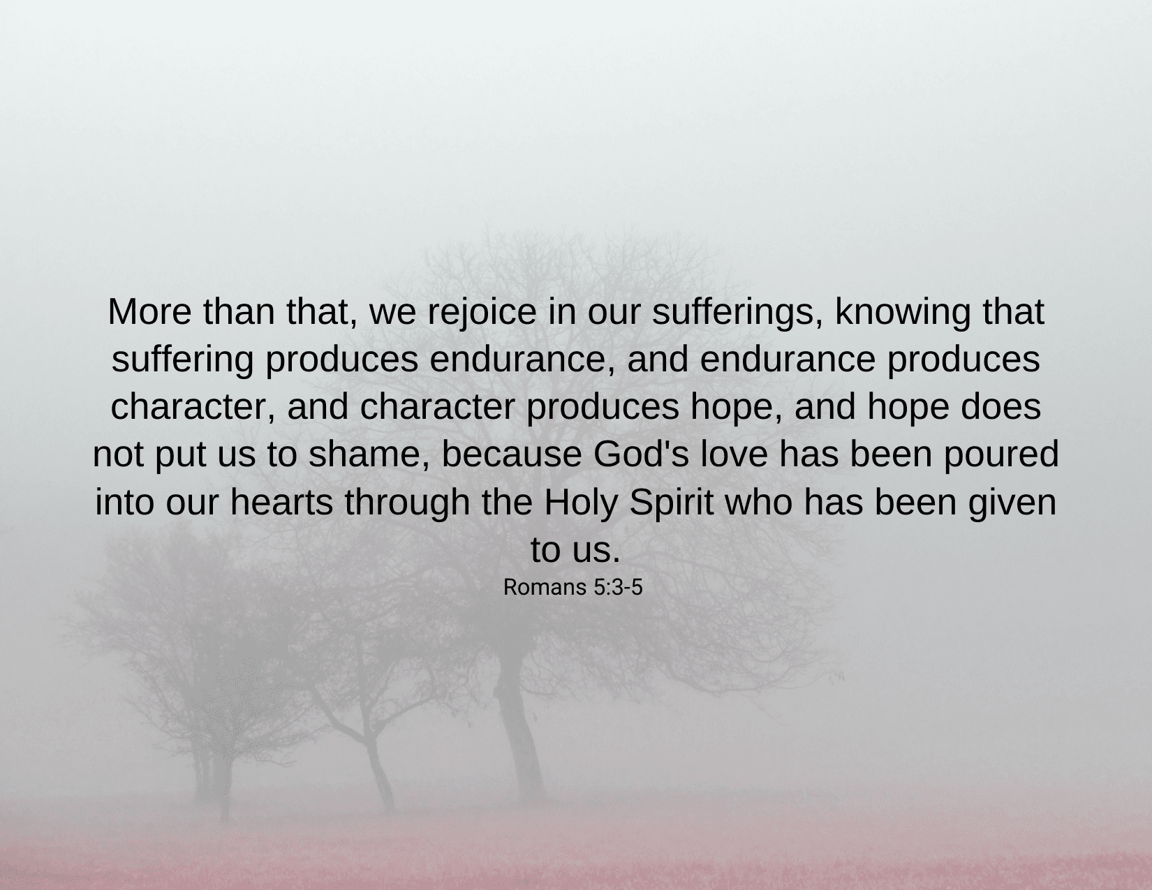 Is Our Suffering a Privilege? 