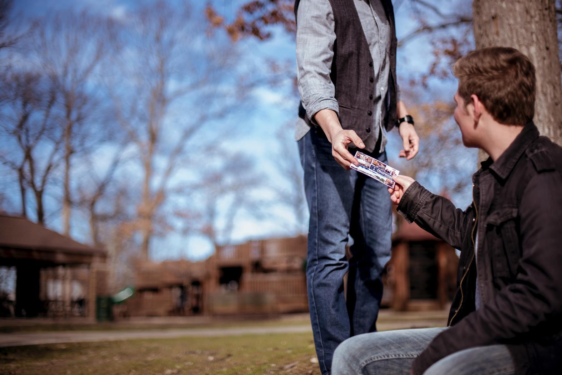 A Stranger Helping A Stranger